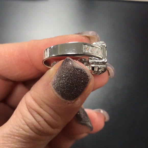 PARK LANE “BRILLIANT” GENUINE CZ RING SIZE 7 - Picture 4 of 10